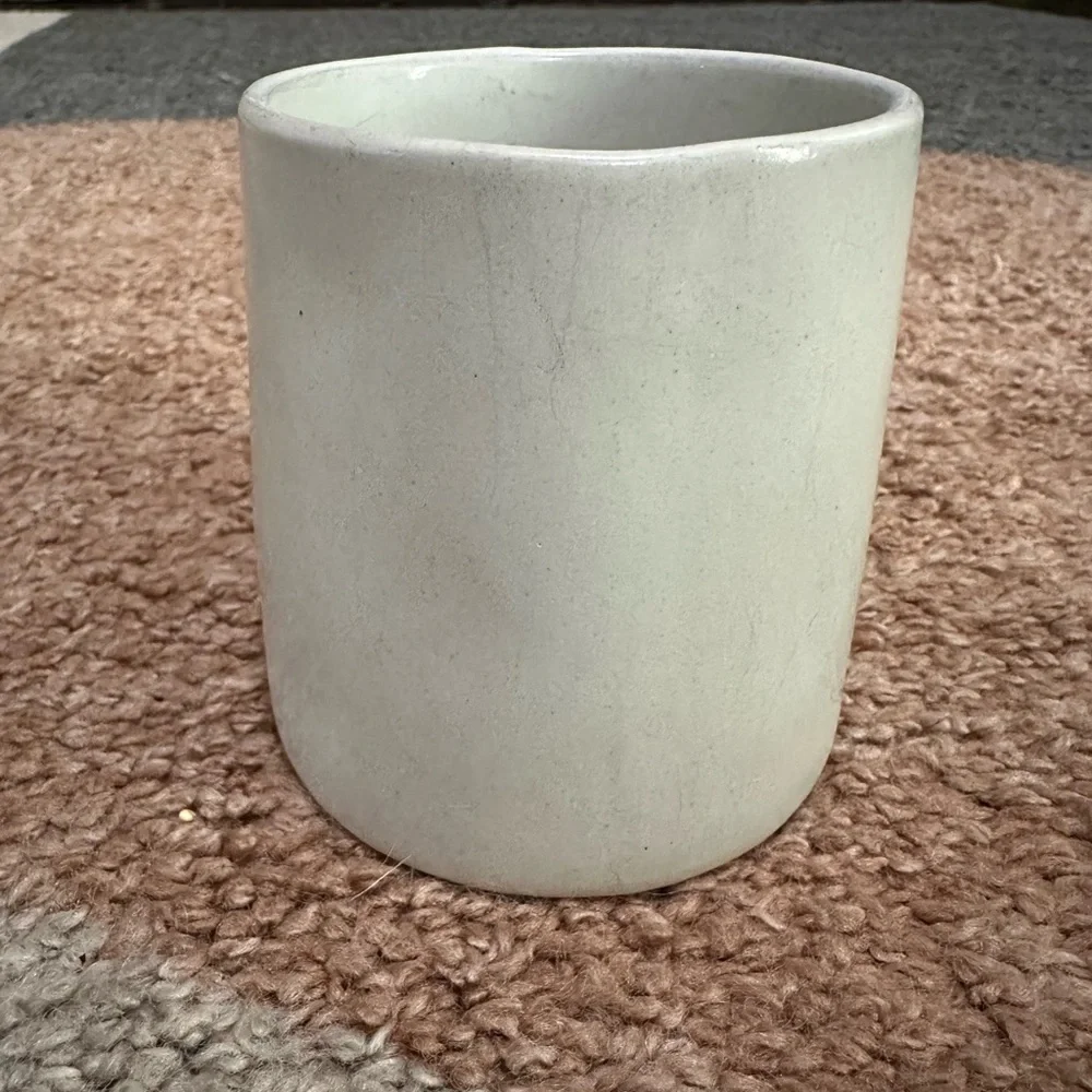 Hearth & Hand by Joanna Gaines White Stoneware Ceramic Mug JOY - Picture 2 of 6